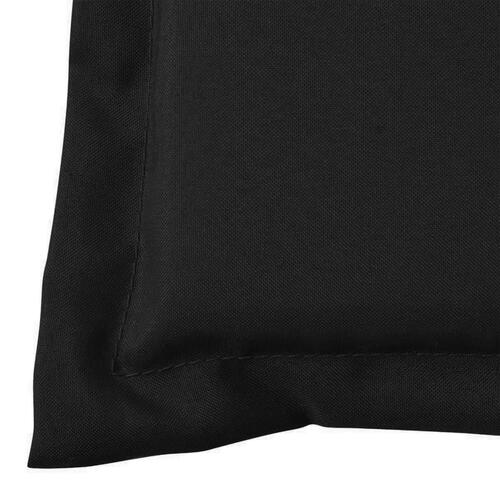 Hynde til havebænk 150x50x3 cm oxfordstof sort