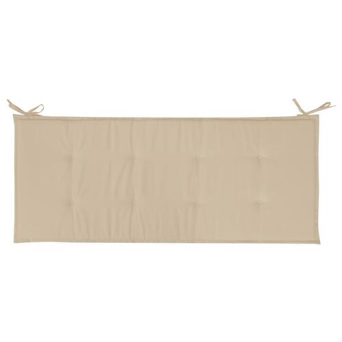 Hynde til havebænk 150x50x3 cm oxfordstof beige