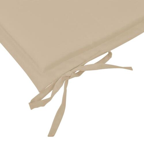 Hynde til havebænk 150x50x3 cm oxfordstof beige
