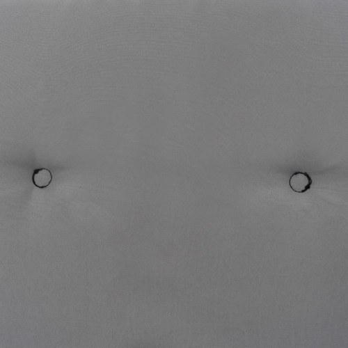 Hynde til havebænk 120x50x3 cm sort og grå