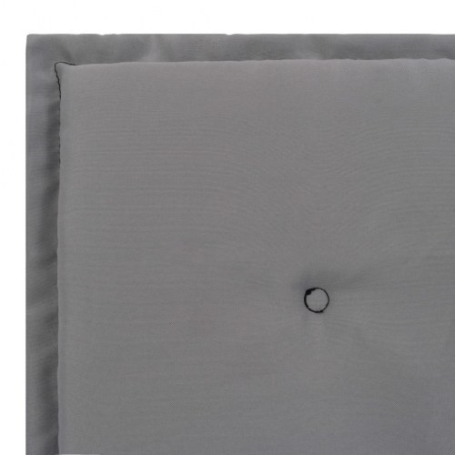 Hynde til havebænk 120x50x3 cm sort og grå