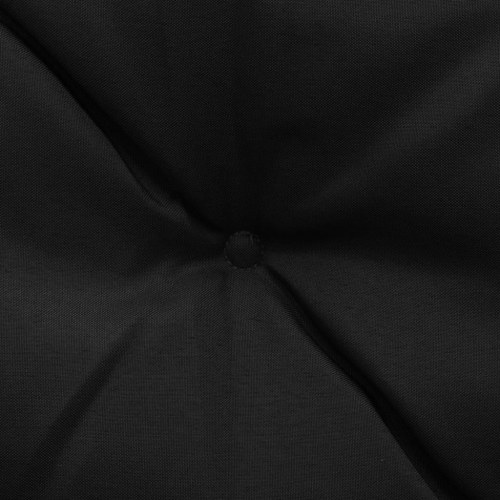 Hynder til gyngesofa 2 stk. 50 cm stof sort