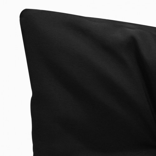 Hynder til gyngesofa 2 stk. 50 cm stof sort