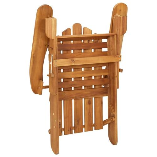 Adirondack-stole 2 stk. massivt akacietræ