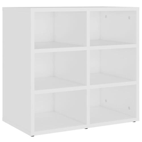 Skoreoler 2 stk. 52,5x30x50 cm hvid