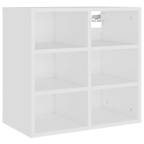 Skoreoler 2 stk. 52,5x30x50 cm hvid