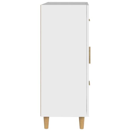 Skænk 69,5x34x90 cm konstrueret træ hvid