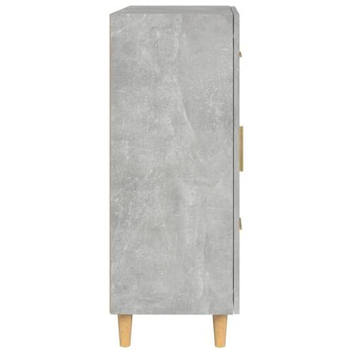 Skænk 69,5x34x90 cm konstrueret træ betongrå