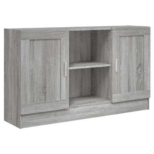 Skænk 120x30,5x70 cm konstrueret træ grå sonoma-eg