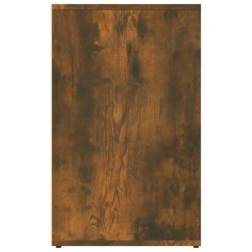 Skab 80x40x65 cm konstrueret træ røget egetræ
