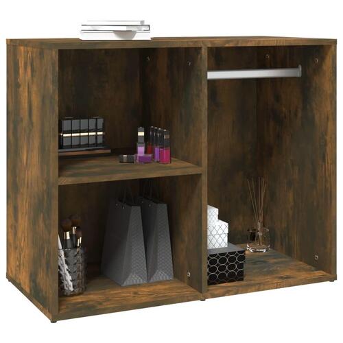 Skab 80x40x65 cm konstrueret træ røget egetræ