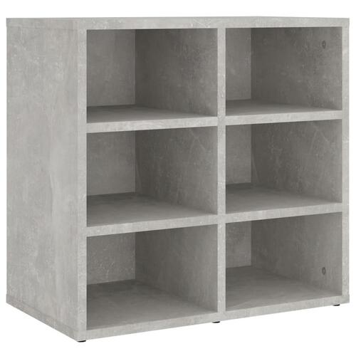 Skoreol 52,5x30x50 cm betongrå