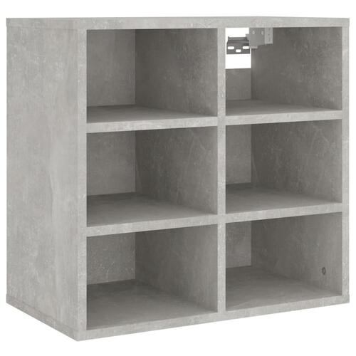 Skoreol 52,5x30x50 cm betongrå