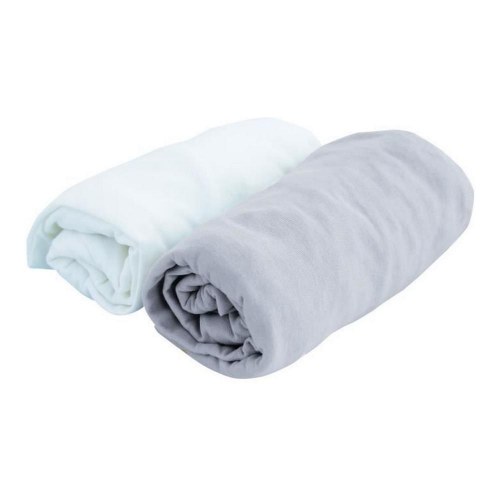 Topmadrasbeskytter til barneseng Domiva - Hvid 60 × 120 cm