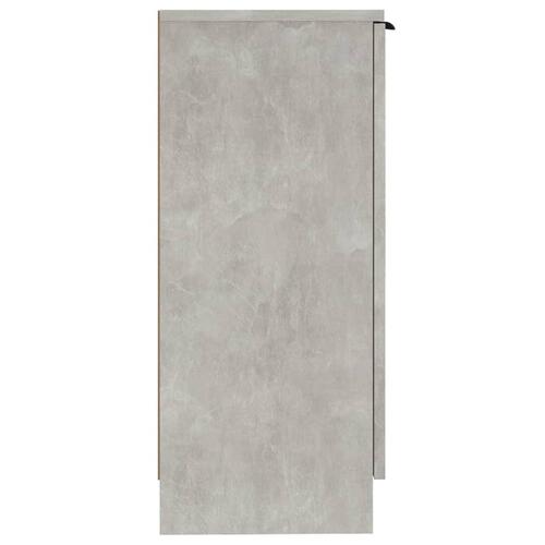 Skænke 2 stk. 30x30x70 cm konstrueret træ betongrå