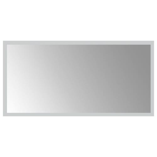 Badeværelsesspejl med LED-lys 60x30 cm