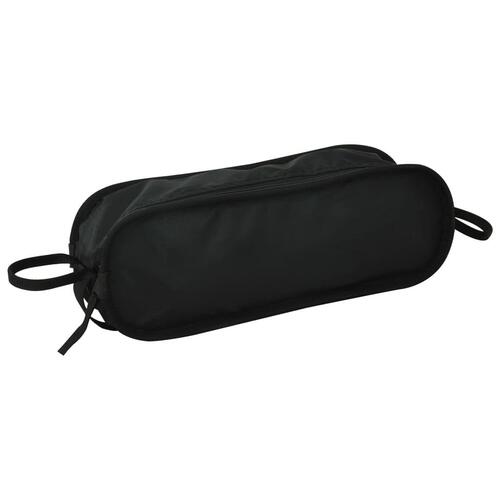 Foldbare campingstole 2 stk. m. bæretaske 54x50x65 cm aluminium