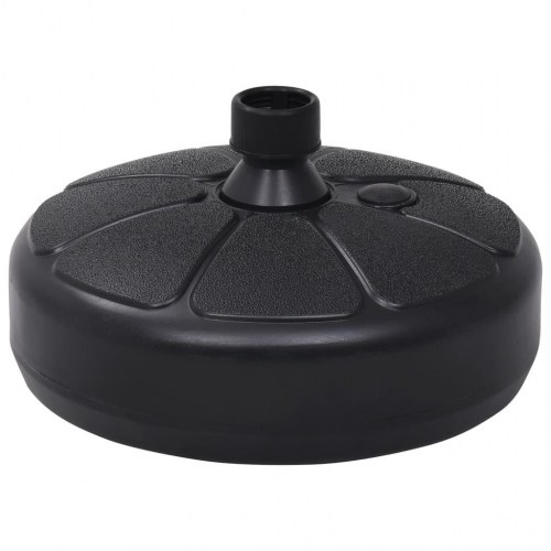 Parasolfod til sand eller vand - sort, 15 l