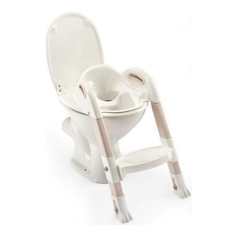 Toiletsæde reducer - ThermoBaby Kiddyloo, hvid/lysebrun