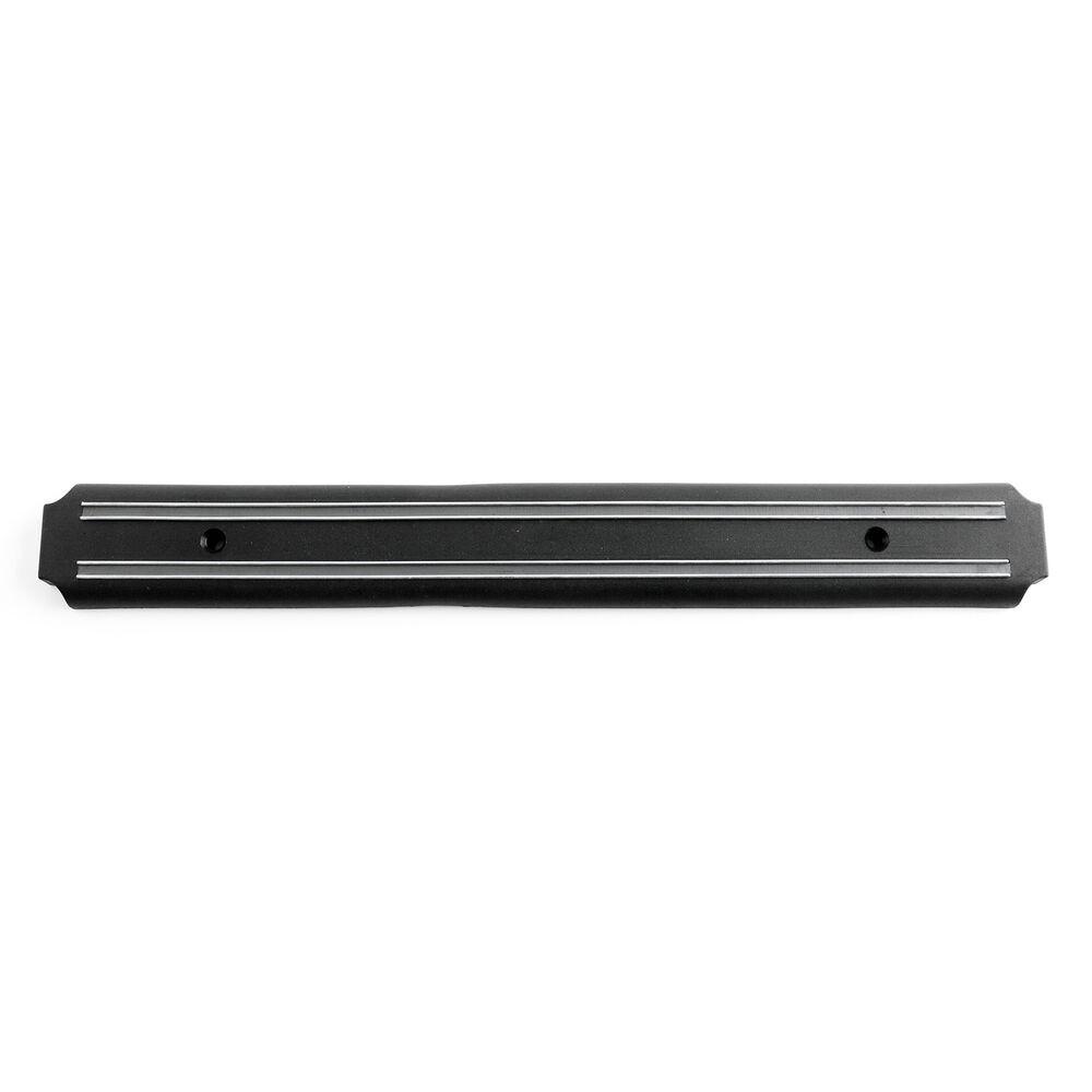 Richardson Sheffield magnetisk knivstativ 38 × 5 × 1,5 cm - sort (pakke med 6)