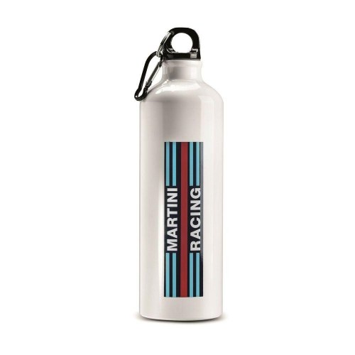 Rejseflaske Sparco Martini Racing - aluminium, hvid