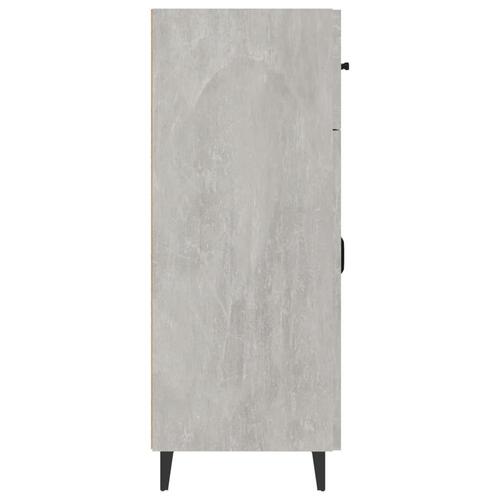 Skænk 69,5x34x90 cm konstrueret træ betongrå