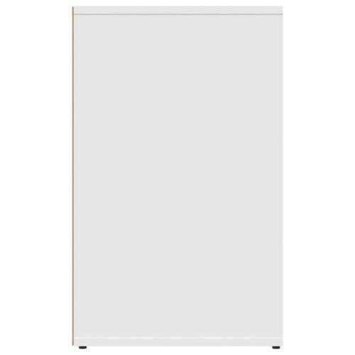 Skab 80x40x65 cm konstrueret træ hvid
