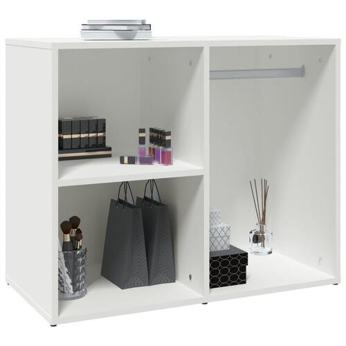 Skab 80x40x65 cm konstrueret træ hvid