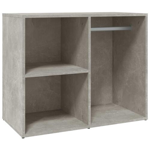 Skab 80x40x65 cm konstrueret træ betongrå