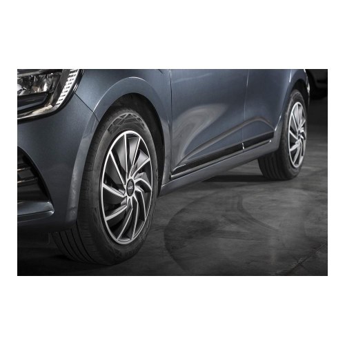 WRC Turbo hjulkapsler 14" - grå/sort