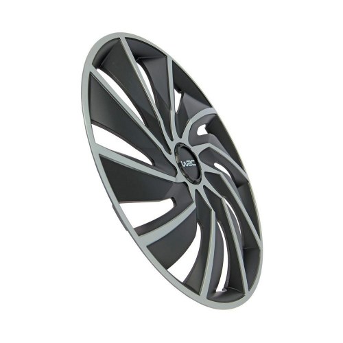 WRC Turbo hjulkapsler 14" - grå/sort