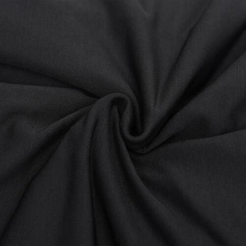 Elastisk sofabetræk polyesterjersey sort