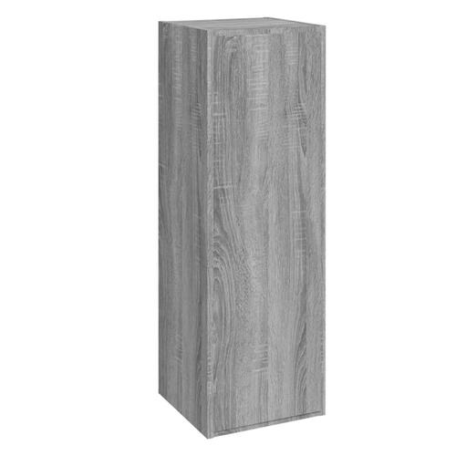 Tv-skab 30,5x30x90 cm konstrueret træ grå sonoma-eg