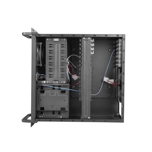 PC kabinet 19"/4U rack - Lanberg ATX-kasse 450/10, sort