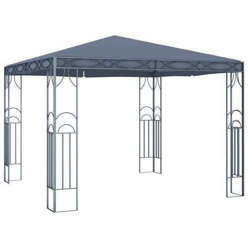 Pavillon 300 x 300 cm antracitgrå