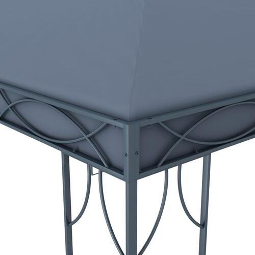 Pavillon 300 x 300 cm antracitgrå