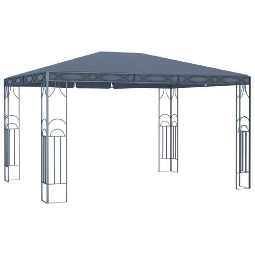 Pavillon 400 x 300 cm antracitgrå