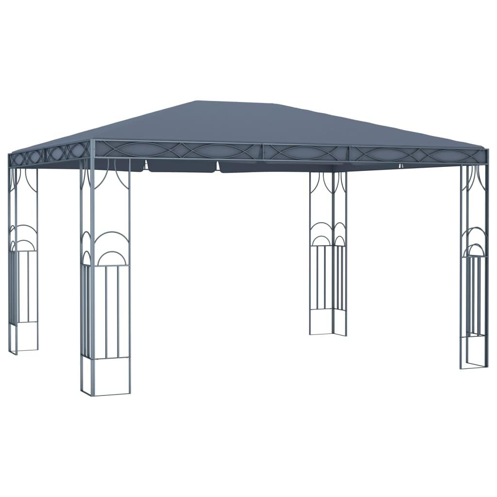 Pavillon 400 x 300 cm antracitgrå