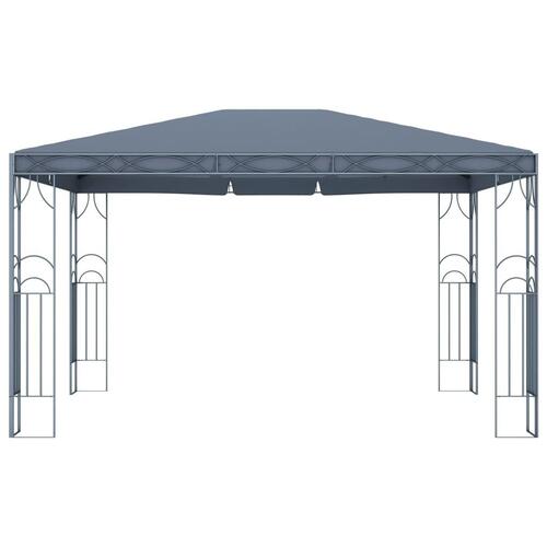 Pavillon 400 x 300 cm antracitgrå