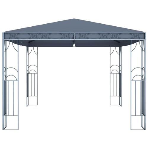 Pavillon 400 x 300 cm antracitgrå