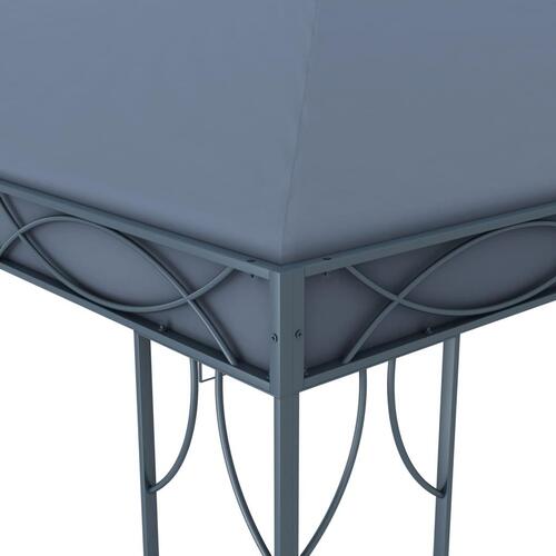 Pavillon 400 x 300 cm antracitgrå
