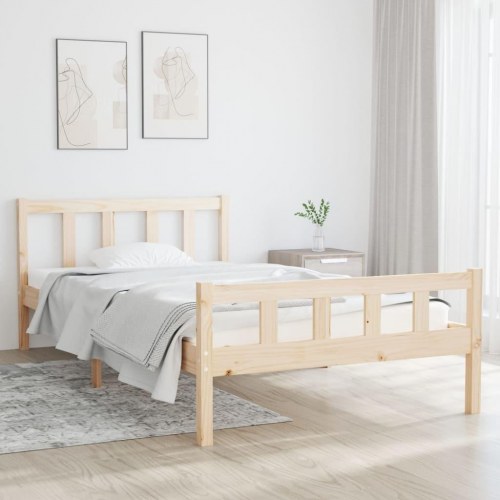 Sengeramme 90x200 cm massivt træ