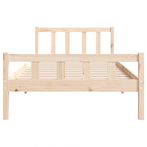 Sengeramme 90x200 cm massivt træ