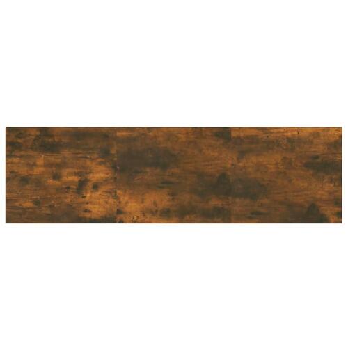 Tv-bord 140x40x35,5 cm konstrueret træ røget egetræsfinish