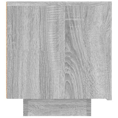 Tv-bord 100x35x40 cm konstrueret træ grå sonoma-eg