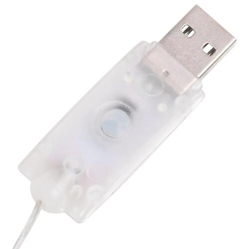 Dekorativ julesnemand 60 cm med LED-lys luksuriøst stof