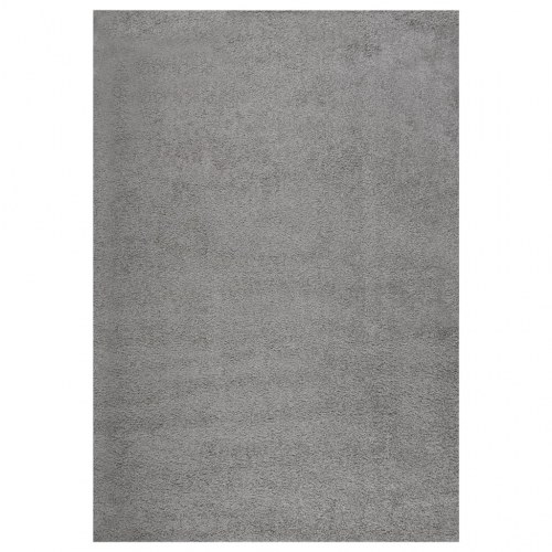 Shaggy gulvtæppe 160x230 cm høje luv grå