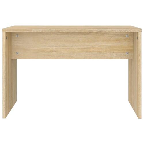 Konsolbordsæt 86,5x35x136 cm sonoma-eg