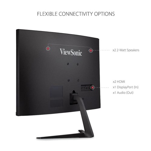 ViewSonic VX2718-2KPC-MHD 27" buet LED-skærm, 165 Hz, VA, QHD