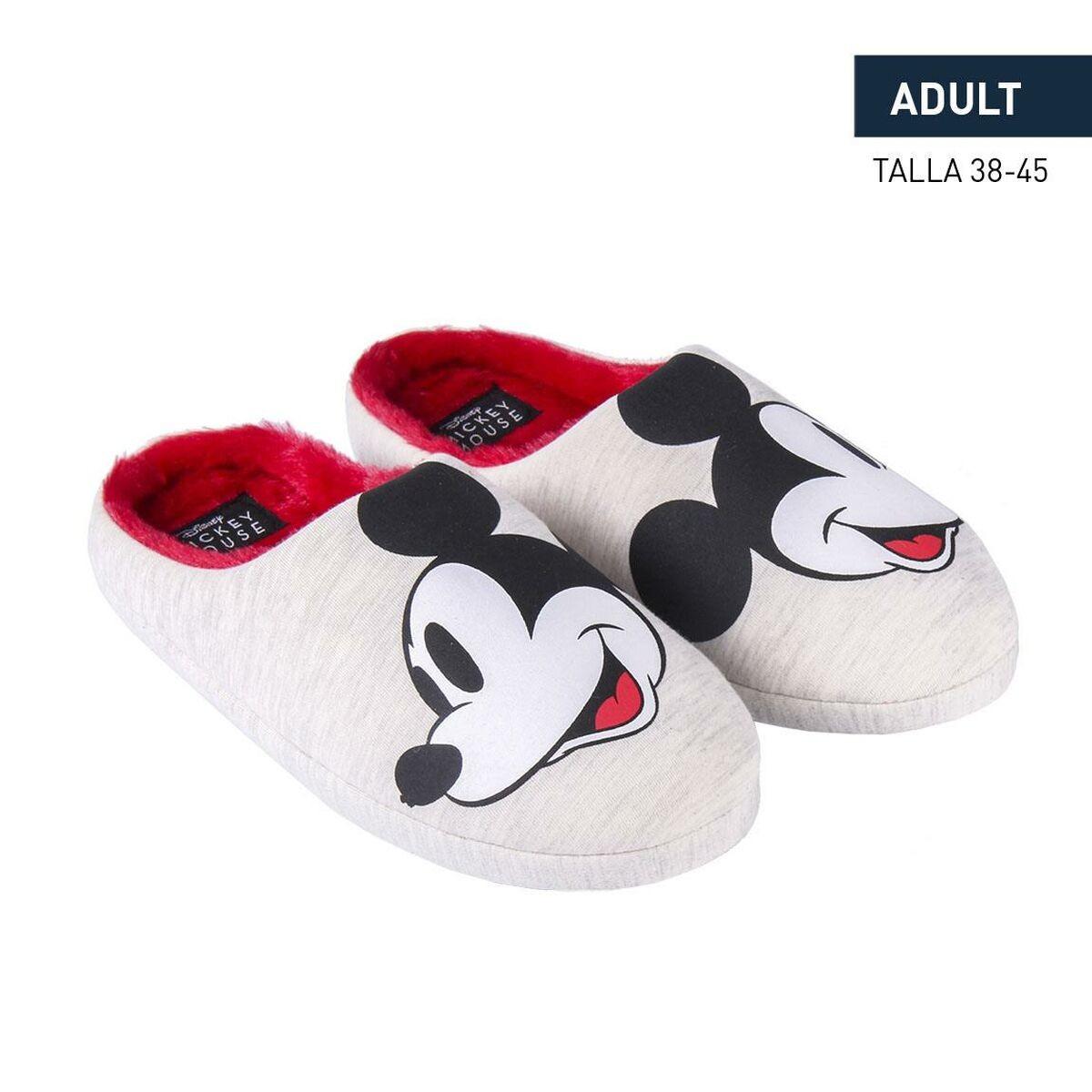 Hjemmesko Mickey Mouse Lysegrå 40-41